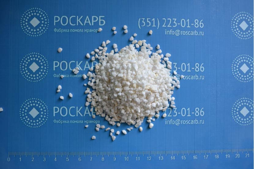 Мраморная крошка 3,0 – 5,0 мм
